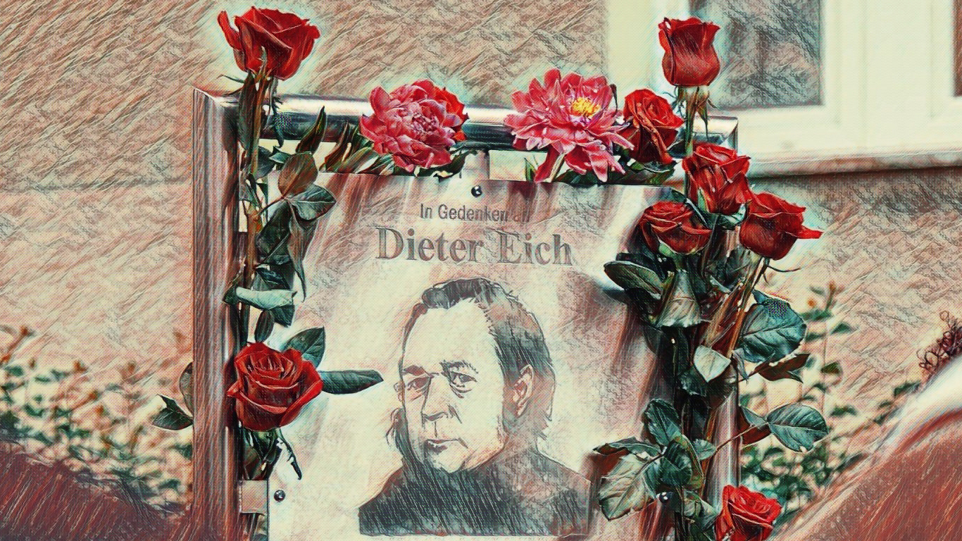 Dieter Eich – Einweihung der Gedenktafel 2022